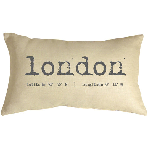 Pillow Decor - London Coordinates 12x19 Throw Pillow Image 1