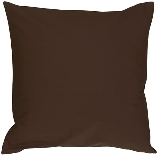 Pillow Decor - Caravan Cotton Brown 20x20 Throw Pillow Image 1