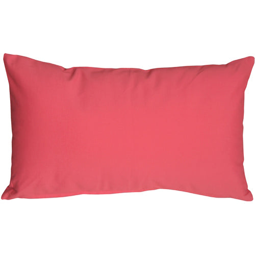 Pillow Decor - Caravan Cotton Pink 12x19 Throw Pillow Image 1