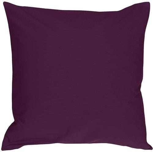 Pillow Decor - Caravan Cotton Purple 20x20 Throw Pillow Image 1