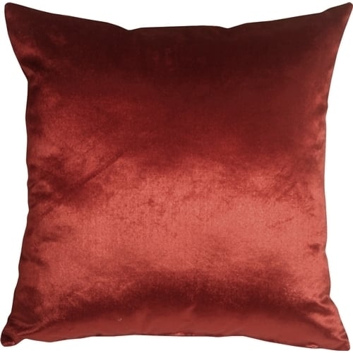 Pillow Decor - Milano 20x20 Red Decorative Pillow Image 1
