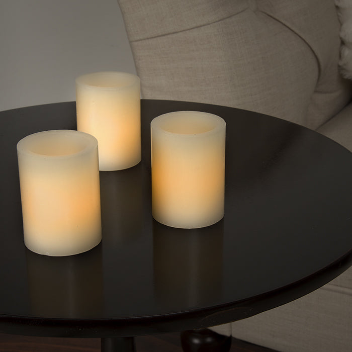 Lavish Home 8 Piece LED Votive Flameless Wax Candle Set Image 2