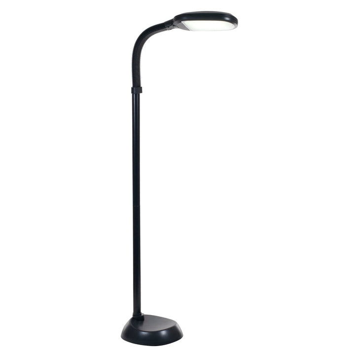 LED Natural Full Spectrum Sunlight Therapy Reading and Crafting Floor Lamp with Dimmer Switch by Lavish Home - Image 3