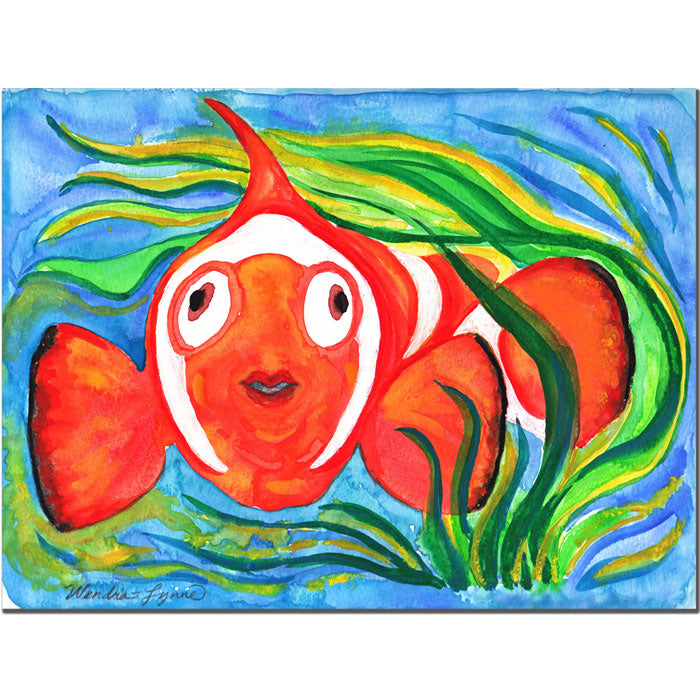Wendra Clown Fish 14 x 19 Canvas Art Image 1