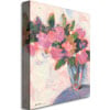 Shelia Golden Pink Floral Reverie Canvas Wall Art 35 x 47 Image 2