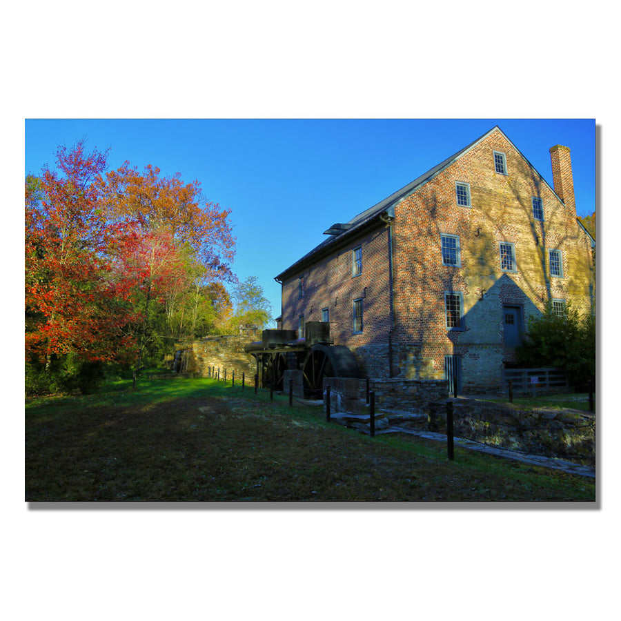 CATeyes Old Mill Canvas Wall Art 35 x 47 Image 1