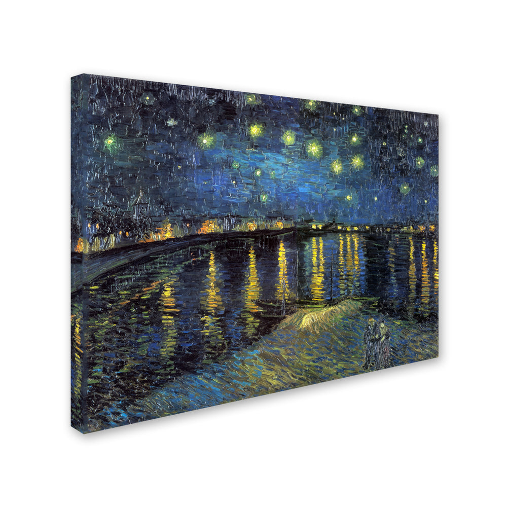Vincent van Gogh The Starry Night II Canvas Wall Art 35 x 47 Image 2
