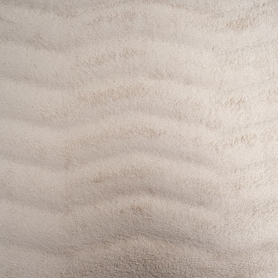 Lavish Home Memory Foam Extra Long Bath Rug Mat - Ivory - 24x60 Image 4