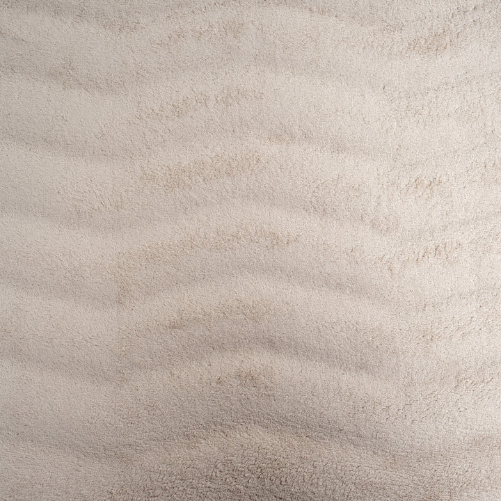 Lavish Home Memory Foam Extra Long Bath Rug Mat - Ivory - 24x60 Image 4