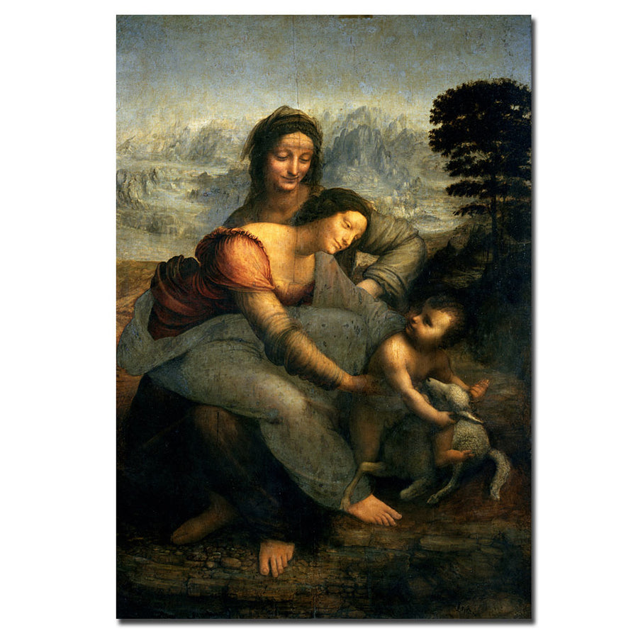 Leonardo da Vinci Virgin and Child with St. Anne CanvasArt Image 1
