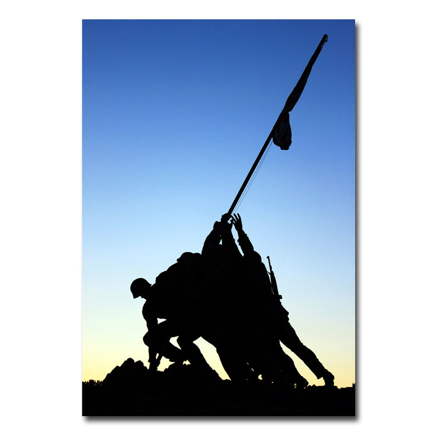 Gregory Ohanlon Iwo Jima Memorial Canvas Art 16 x 24 Image 1