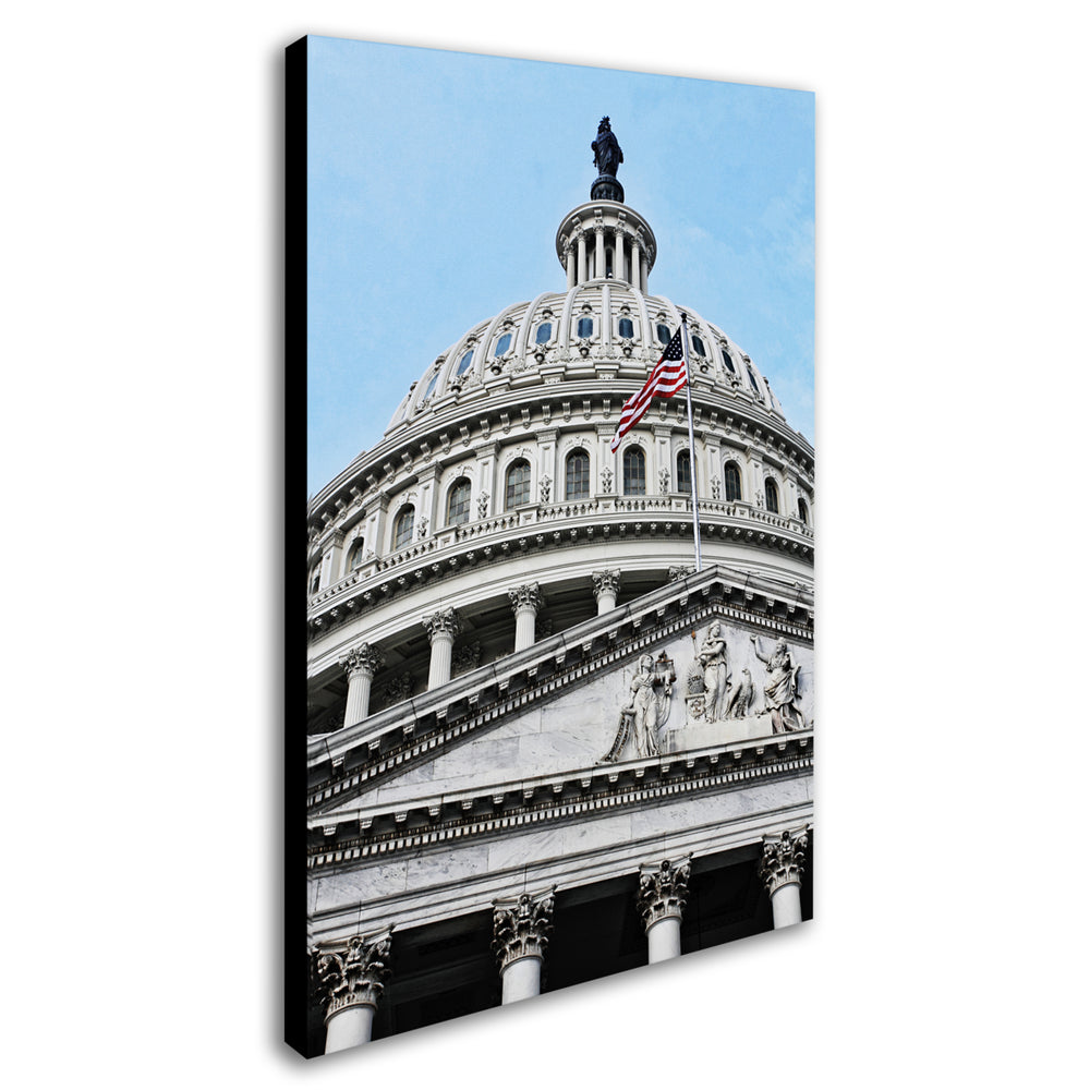 Gregory OHanlon Dome of the US Capitol Canvas Art 16 x 24 Image 2