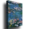 Claude Monet Waterlilies Classic Canvas Art 16 x 24 Image 2