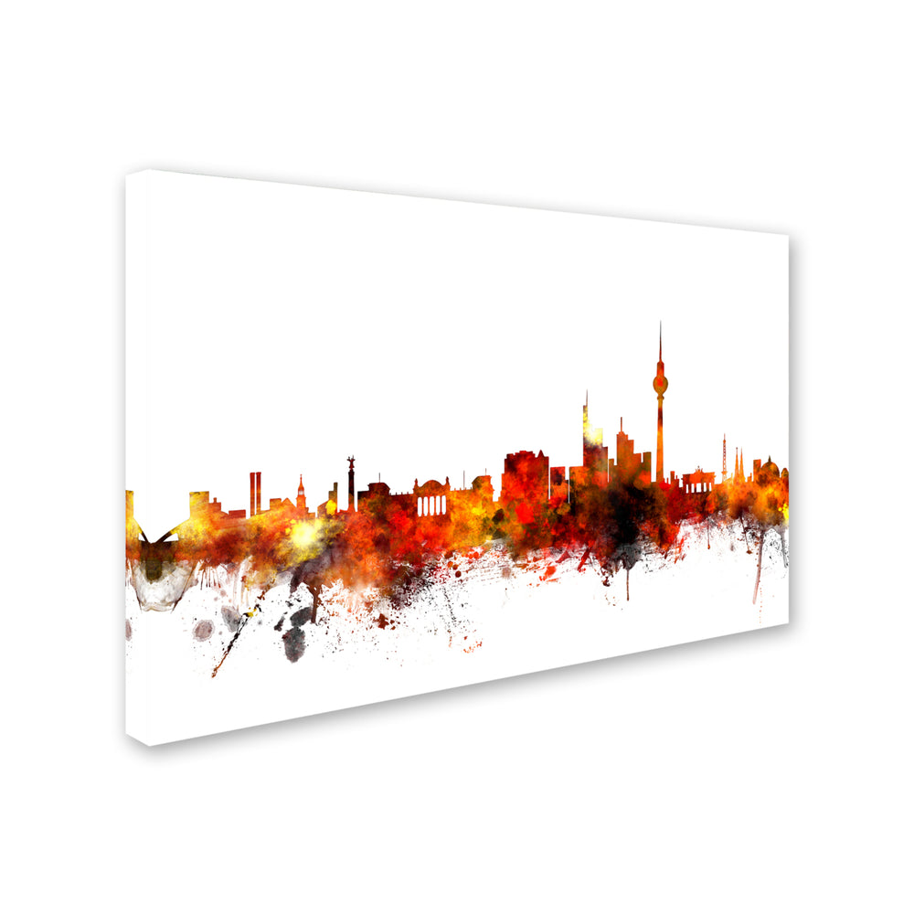 Michael Tompsett Berlin Germany Skyline II Canvas Art 16 x 24 Image 2