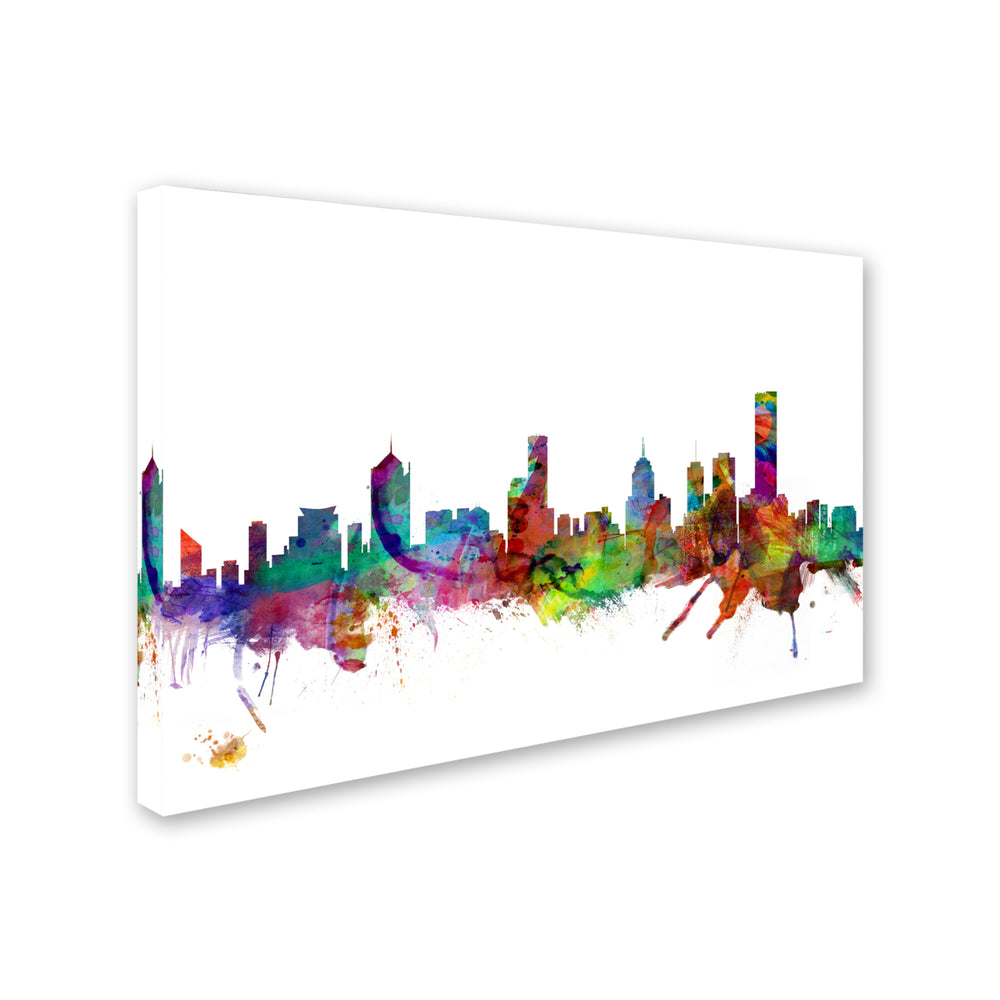 Michael Tompsett Melbourne Skyline II Canvas Art 16 x 24 Image 2