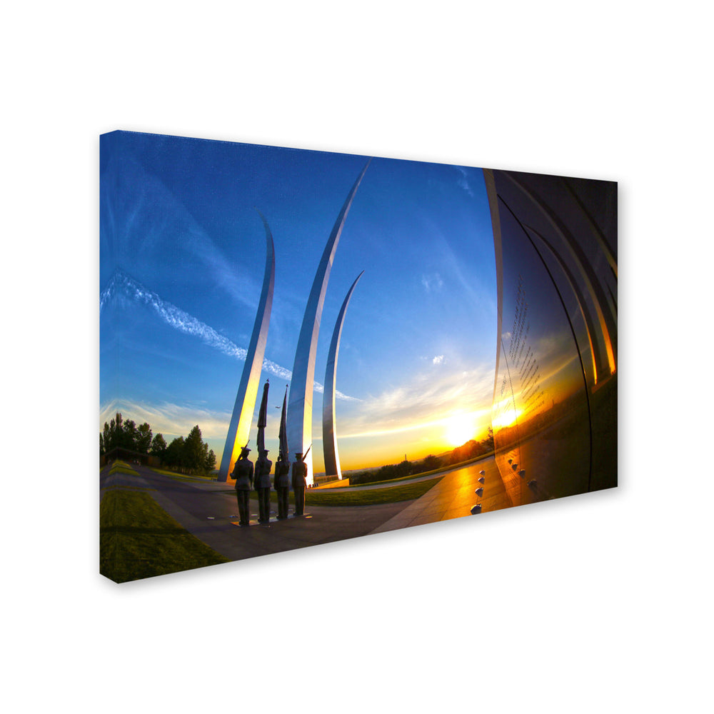 CATeyes Air Force Memorial 15 Canvas Art 16 x 24 Image 2