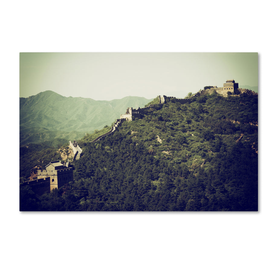 Philippe Hugonnard Great Wall Canvas Art 16 x 24 Image 1