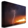 Kurt Shaffer; Lightning Sunset IV Canvas Art 18 x 24 Image 2