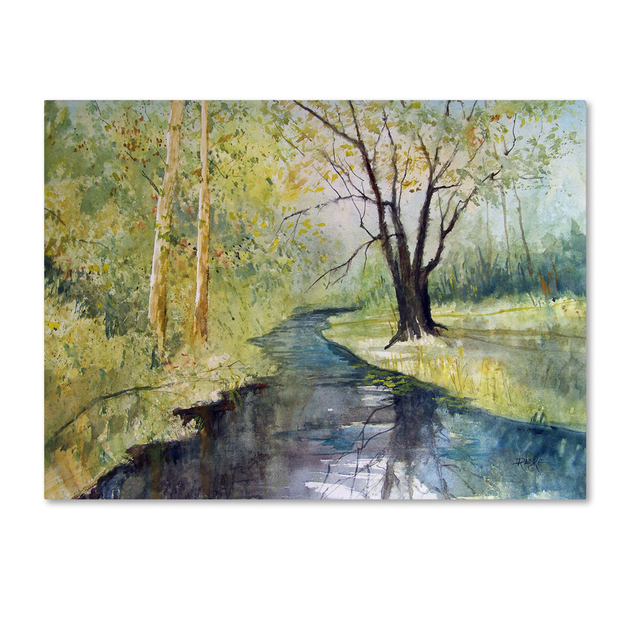 Ryan Radke Covered Bridge Park I Canvas Art 18 x 24 Image 1