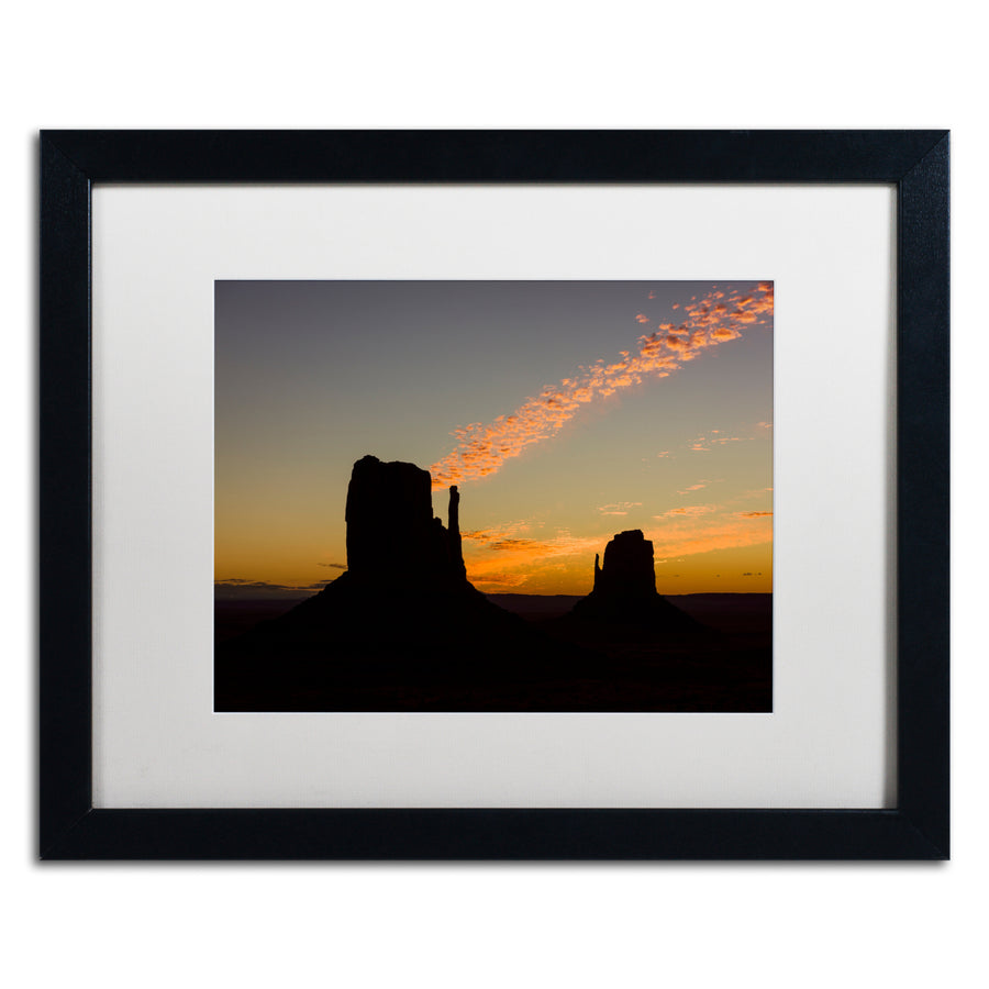 Michael Blanchette Photography Cloud Shaft Black Wooden Framed Art 18 x 22 Inches Image 1