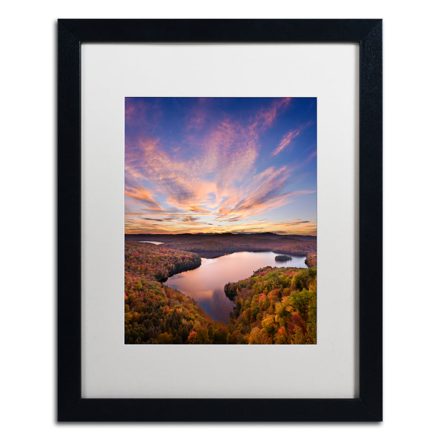 Michael Blanchette Photography View from the Ledge Black Wooden Framed Art 18 x 22 Inches Image 1
