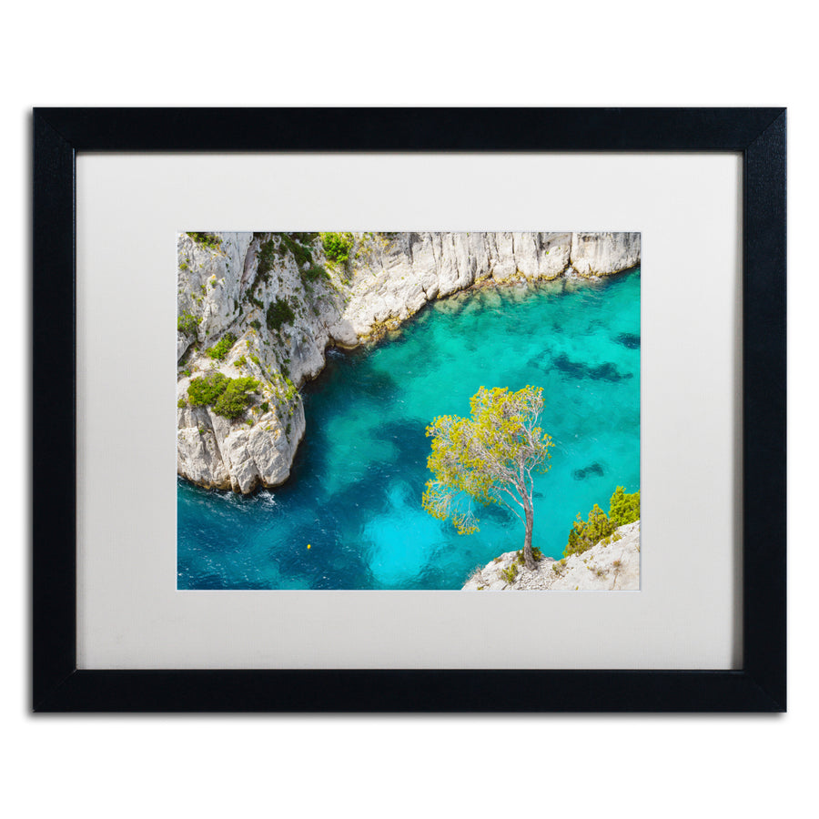 Michael Blanchette Photography Turquoise Waters Black Wooden Framed Art 18 x 22 Inches Image 1