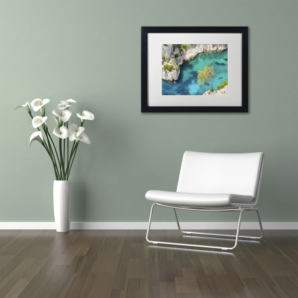 Michael Blanchette Photography Turquoise Waters Black Wooden Framed Art 18 x 22 Inches Image 2