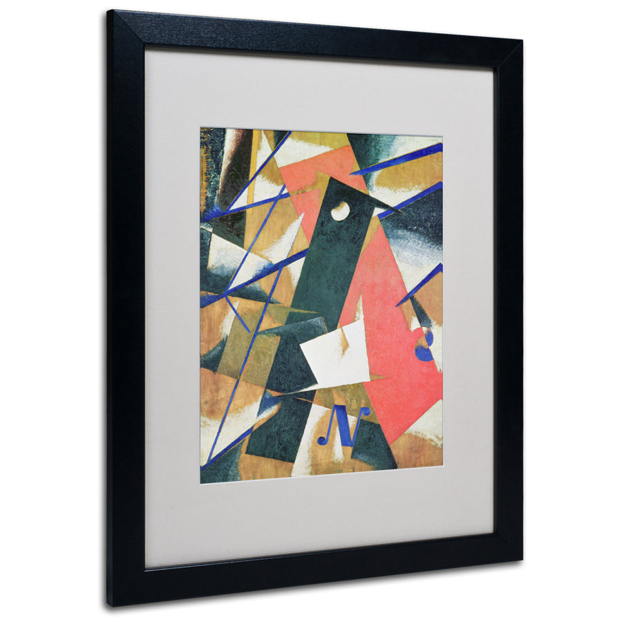 Abstract II Black Wooden Framed Art 18 x 22 Inches Image 1
