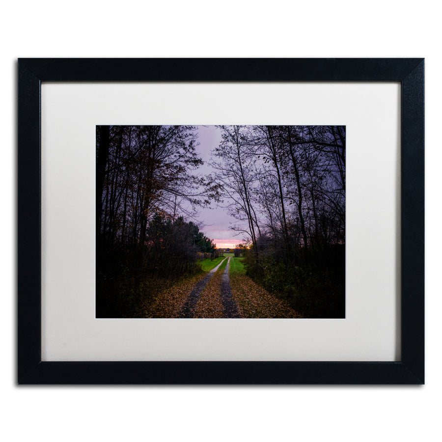 Jason Shaffer Road to Bettys Black Wooden Framed Art 18 x 22 Inches Image 1