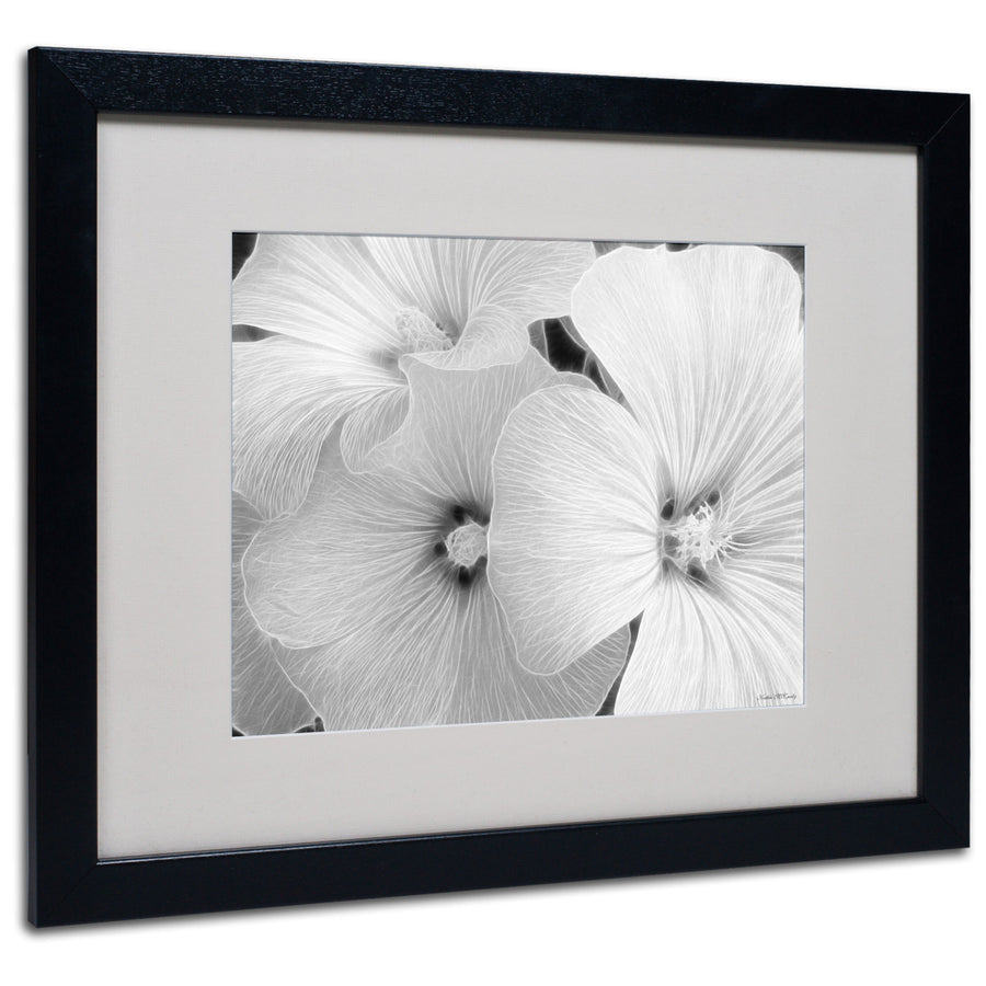 Kathie McCurdy Sheer Malva Black Wooden Framed Art 18 x 22 Inches Image 1