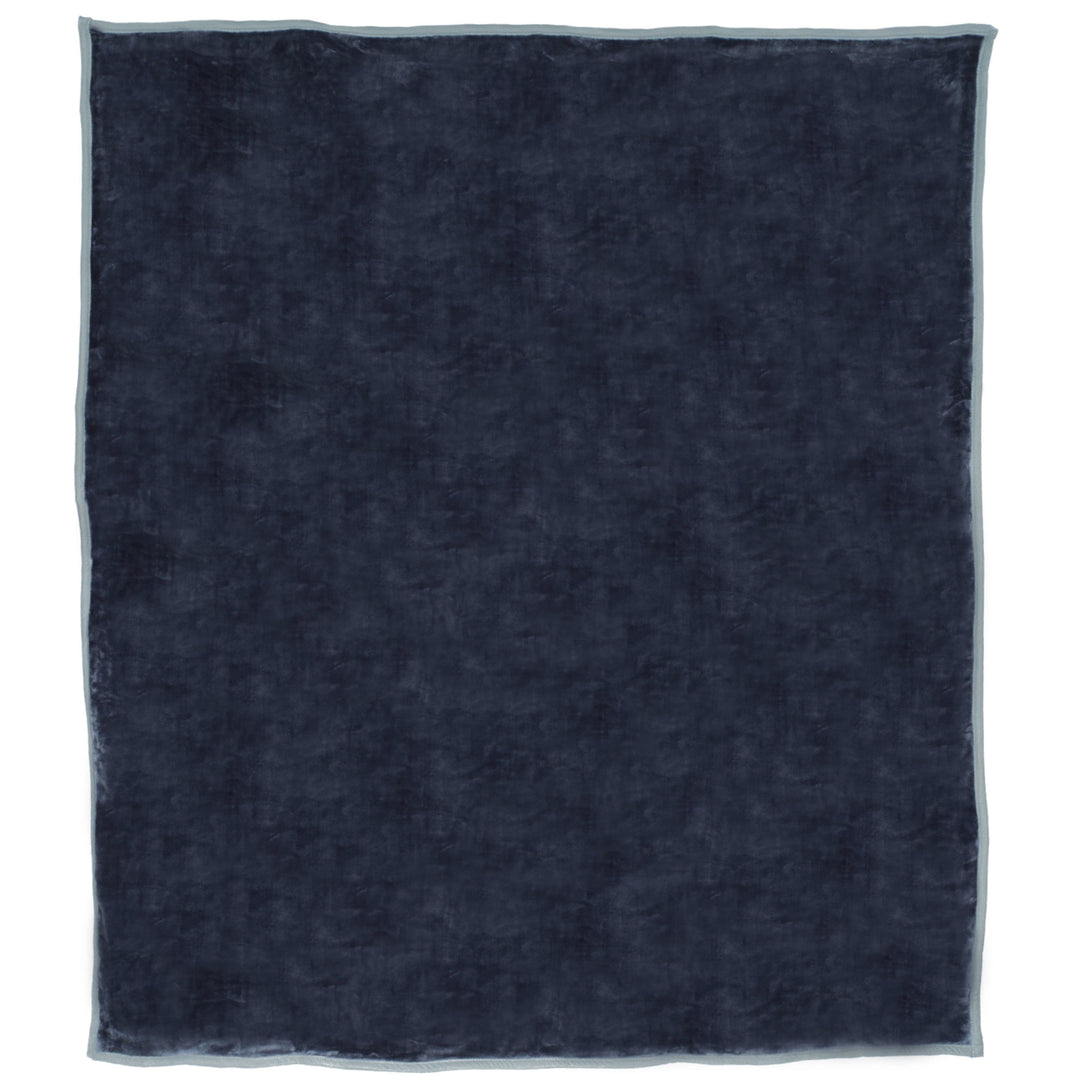 Super Fuzzy Soft Heavy Thick Plush Mink Blanket 8 pound - Grey Image 4