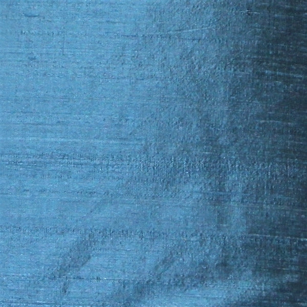 Pillow Decor - Sankara Marine Blue Silk Throw Pillow 18x18 Image 2