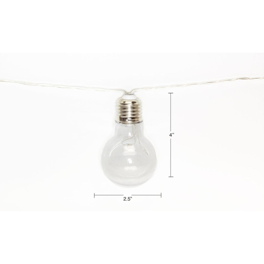 Early Edison  Solar Powered LED String Light Bulbs Image 8