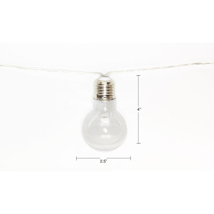 Early Edison  Solar Powered LED String Light Bulbs Image 8