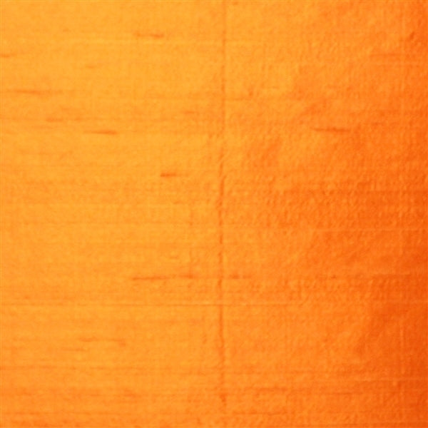 Pillow Decor - Sankara Orange Silk Throw Pillow 20x20 Image 2