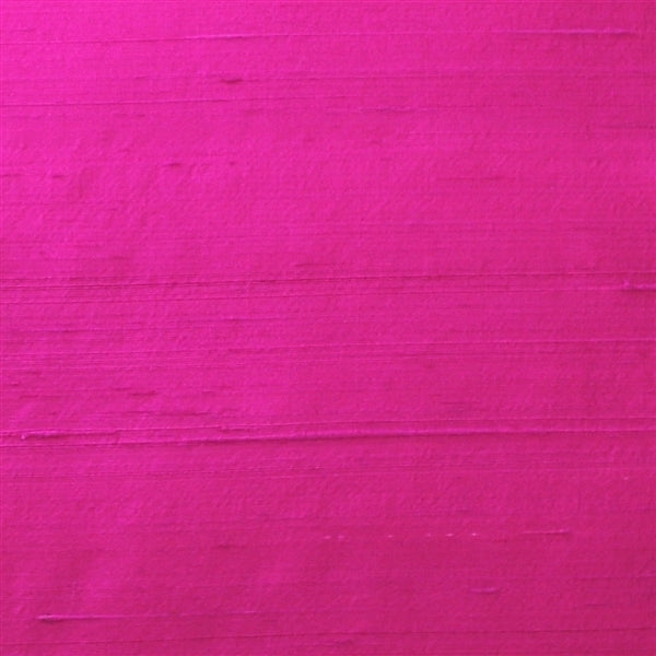 Pillow Decor - Sankara Fuchsia Pink Silk Throw Pillow 18x18 Image 2