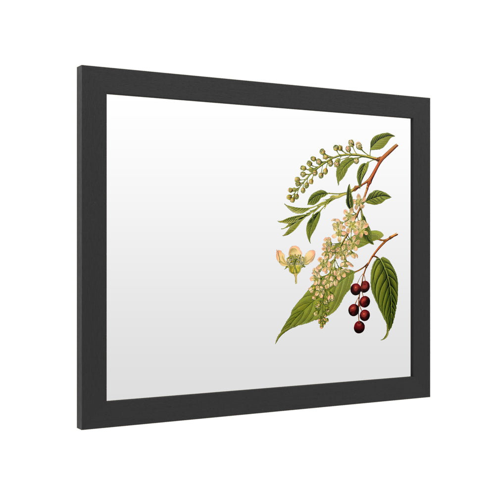 Dry Erase 16 x 20 Marker Board  with Printed Artwork - Vision Studio Midnight Botanical Ii White Board - Ready to Hang Image 2