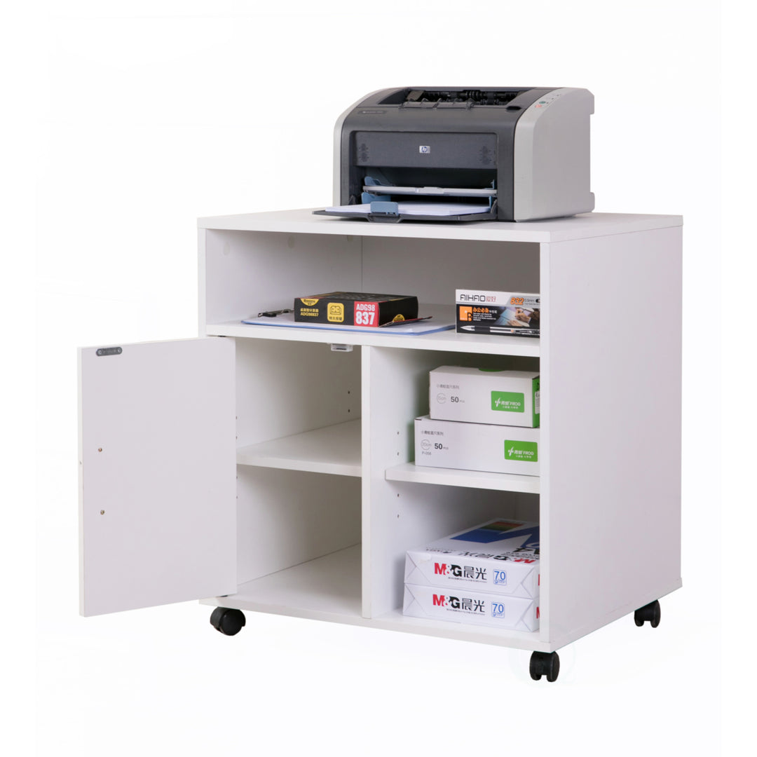 Printer Kitchen Office Storage Stand With Casters Image 5