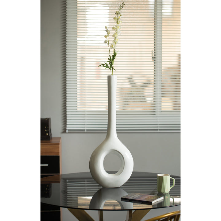 Tall Narrow Vase, Modern Floor Vase, Decorative Gift, Vase for Home Interior Design, 28 Inch Extra Large Tall Vase Image 10