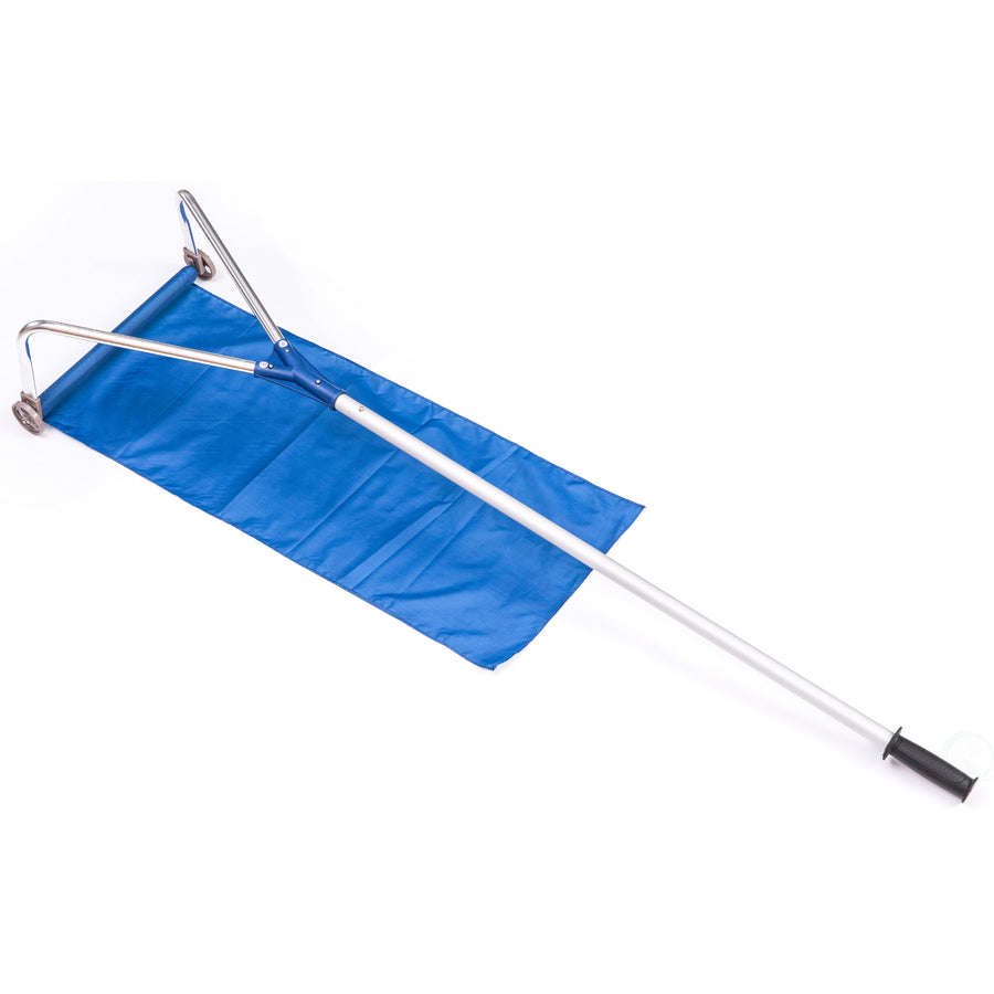 Rooftop Rake Snow Remover, Extendable, Lightweight, Aluminum Handle Extends Up to 21 Feet Image 1