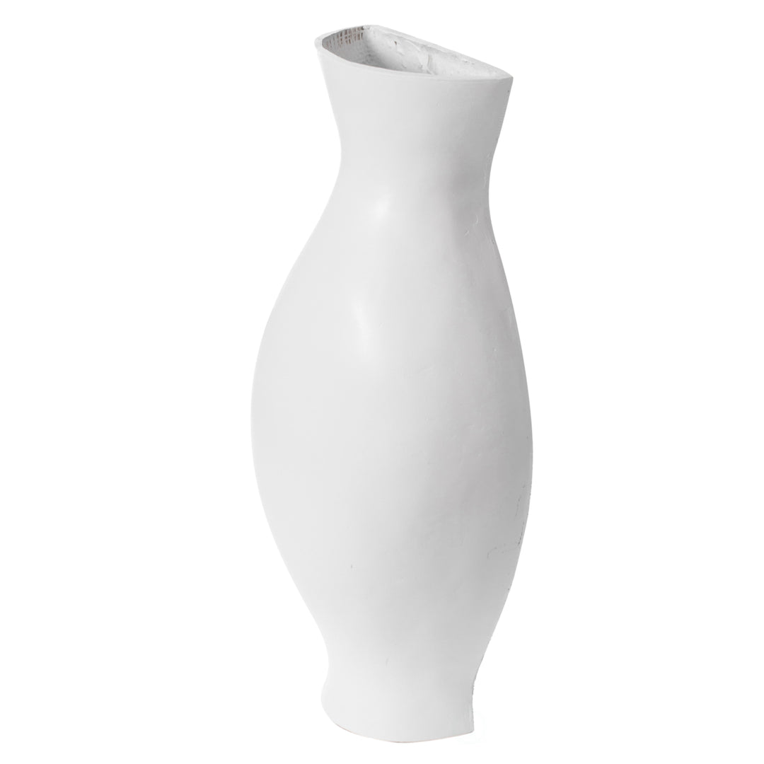 Tall Narrow Vase, Sleek Split Vase, Modern Floor Vase, Decorative Gift, Vase for Interior Design, 24.5 Inch Vase Image 10