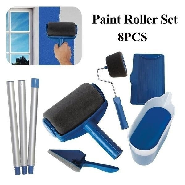 Painting Roller Brush Set Paint Runner Pro Wall Decoration Multifunctional House Painting Tools Image 1