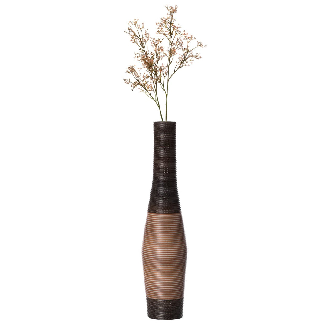 Tall Decorative Unique Floor Vase, Freestanding Designer Modern Floor Vase, floor flower vase, PVC Floor Vase, Image 9