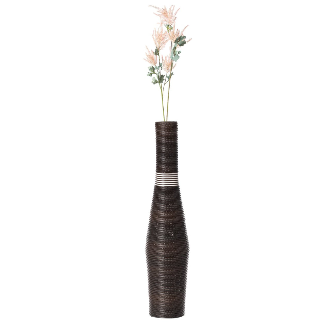 Tall Decorative Unique Floor Vase, Freestanding Designer Modern Floor Vase, floor flower vase, PVC Floor Vase, Image 10