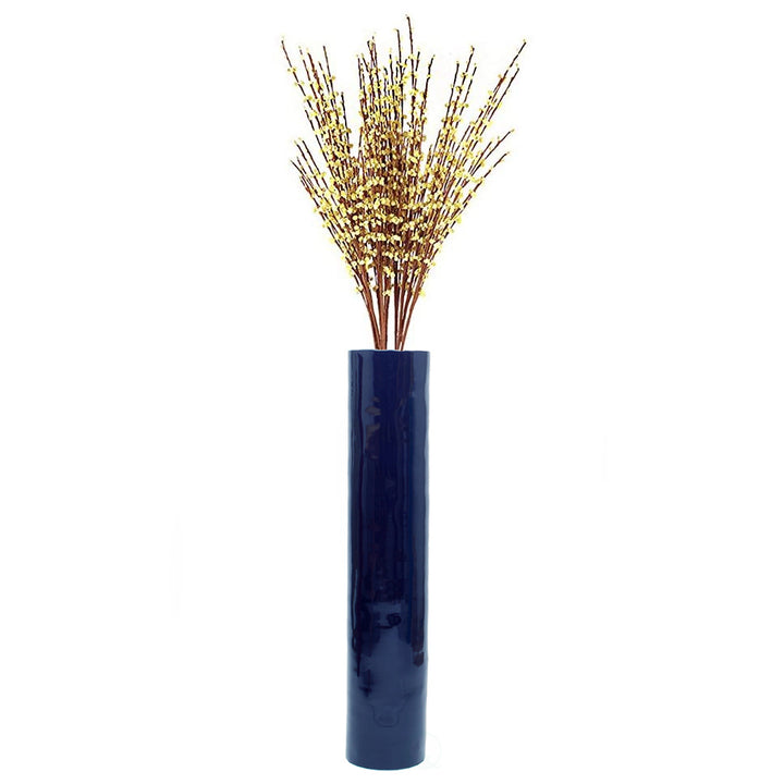 30-Inch-Tall Decorative Contemporary Bamboo Display Floor Vase - Cylinder Shape - Stylish  Accent - Modern Tall Vase in Image 8