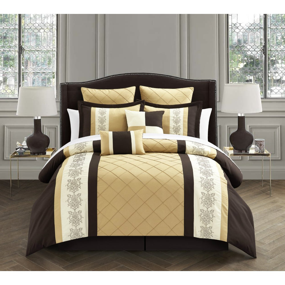 Livingston Oversized and Overfilled Comforter Set (8-Piece) Image 2