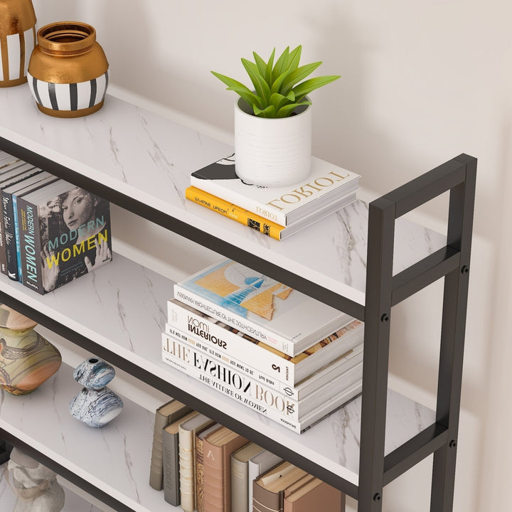 Tribesigns Bookshelf Bookcase Storage Rack Standing Shelf 6-Tier Open Spacious Shelf Image 6