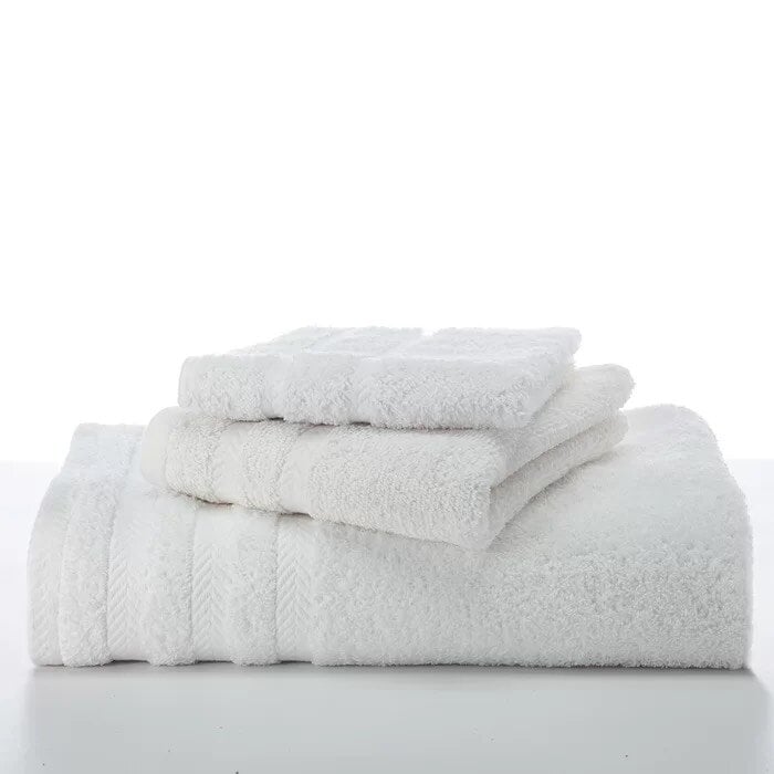 Soft and Plush, 100% Cotton, Highly Absorbent, Bathroom Towels, Super Soft, Piece Towel Set, Towel Sets for College Image 4