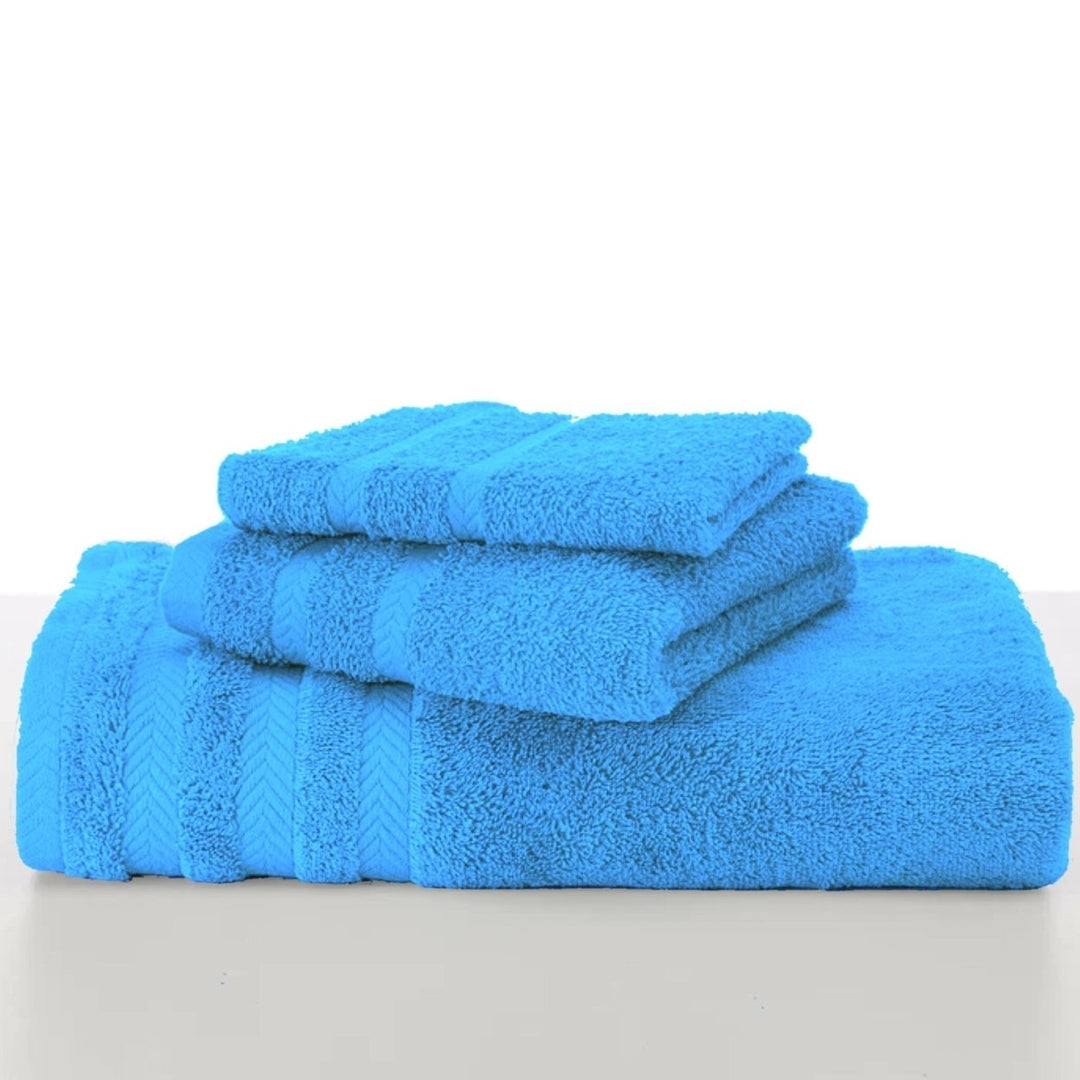 Soft and Plush, 100% Cotton, Highly Absorbent, Bathroom Towels, Super Soft, Piece Towel Set, Towel Sets for College Image 9
