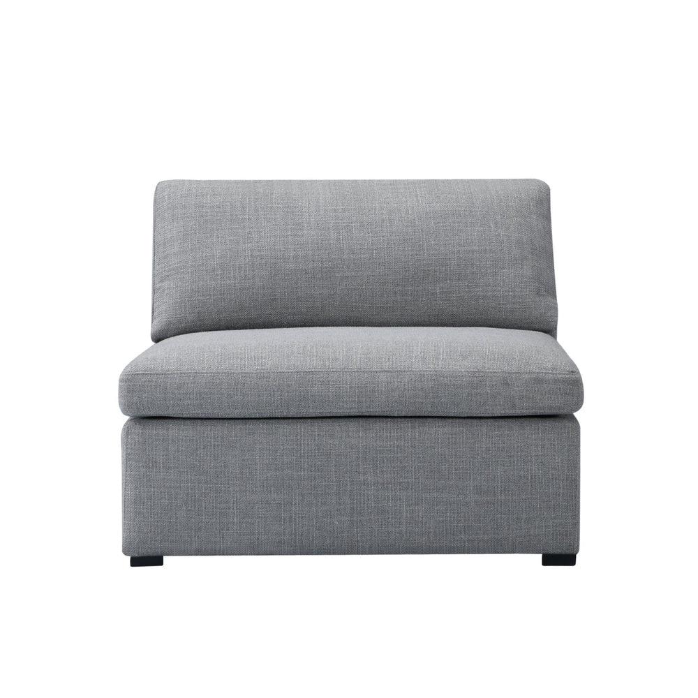 Ins Sofa - 1-Seater Single Module - Grey Fabric Image 2